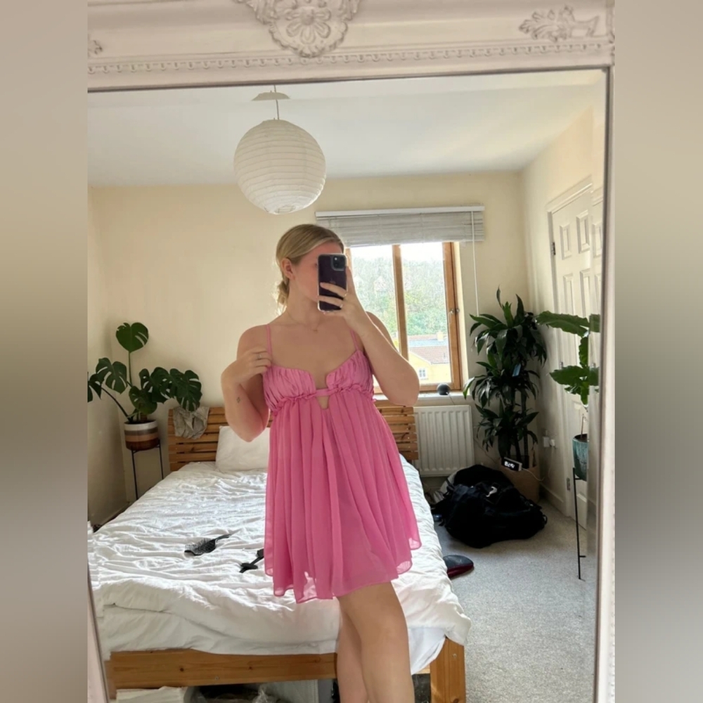 Asos Pink Mini Dress, S